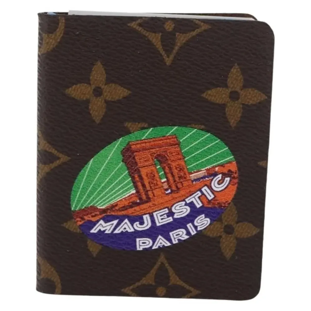 Louis Vuitton Monogram Note Mini Carnejour Planner 4 Book Set Brown